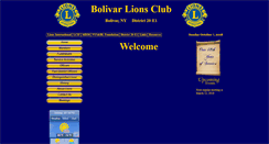 Desktop Screenshot of bolivarlionsclub.org